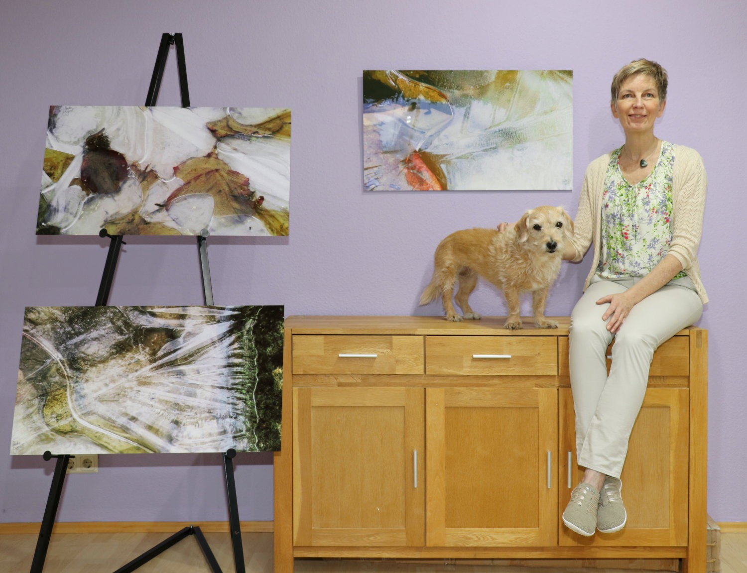 Atelier mit Sammy Im Kunst- und Coaching-Atelier